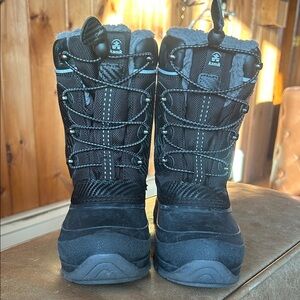 Kamik Kids Black Snow Boots